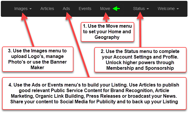 How to List your Business in the Australan Regional Network